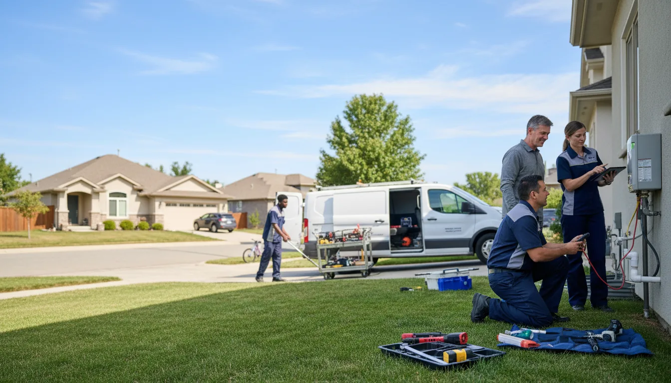 Tankless water heater service in Stryker, OH